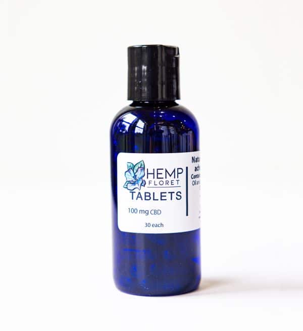 CBD Hemp Floret Gel Tablets