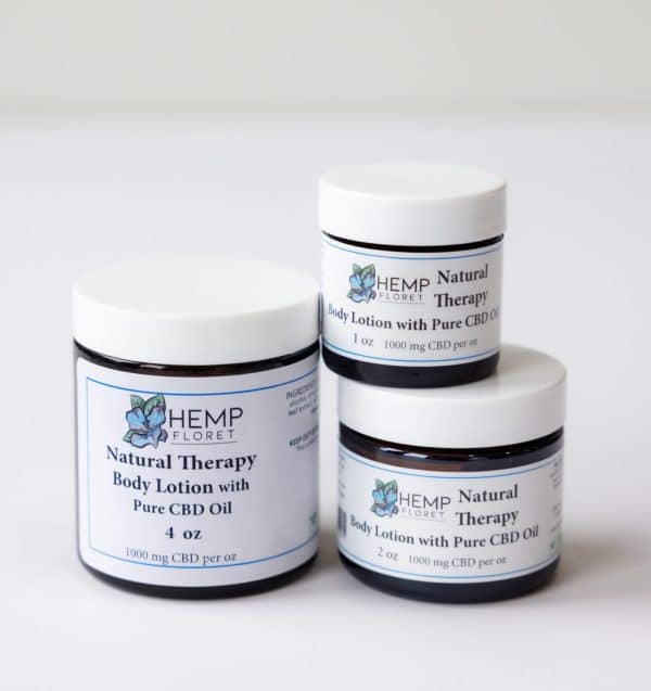 CBD Hemp Floret Hand & Body Lotion - Image 2